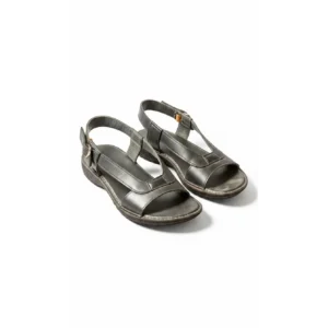 Handcrafted Leather Metallic Slingbacks